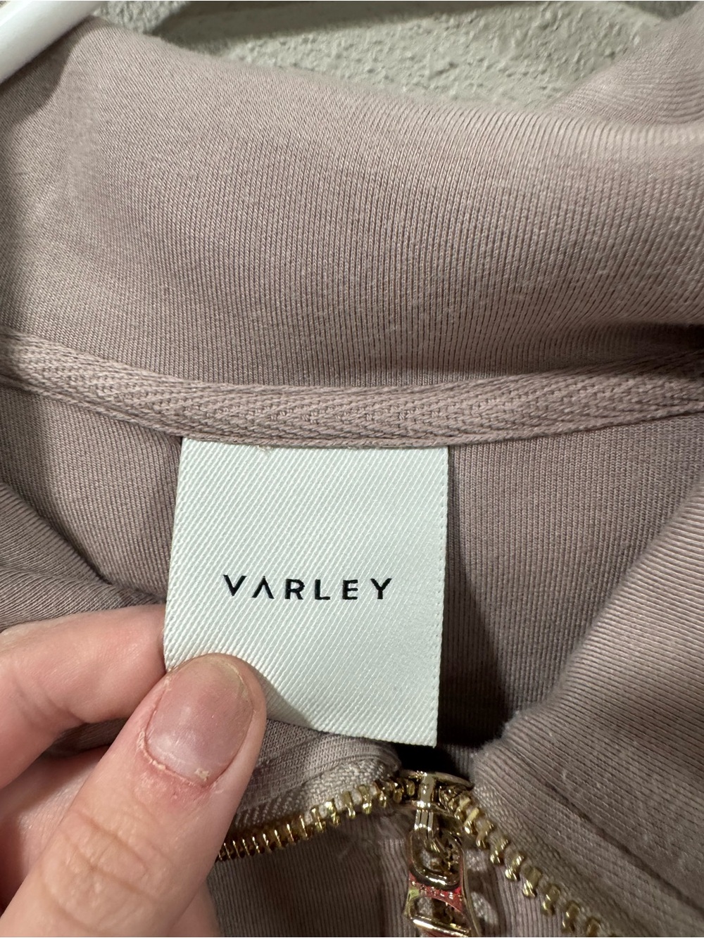 Varley Full Zip Sweatshirt Haven Well Within - Picture 4 of 8